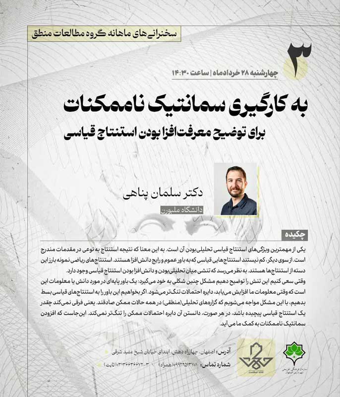 به کارگیری سمانتیک ناممکنات برای توضیح معرفت افزا بودن استنتاج قیاسی